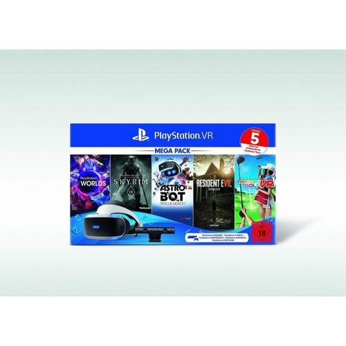 Playstation VR Bundle Five Game Mega Pack ZVR2 PS4 em Promocao na Americanas