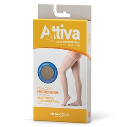 Menor preço em Meia 7/8 Attiva Alta Compressão 20-30 Abt Nat-GG Sigvaris