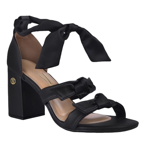 sandalia vizzano cetim glamour