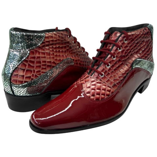 bota country masculina vermelha