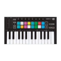 Teclado Controlador Novation LaunchKey Mini MK3 Menor preço em Teclado Controlador Novation LaunchKey Mini MK3