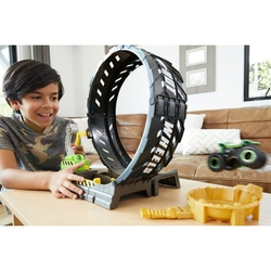 Hot Wheels Pista Monster Trucks Looping Conjunto - GKY00 - Mattel Menor preço em Hot Wheels Pista Monster Trucks Looping Conjunto - GKY00 - Mattel
