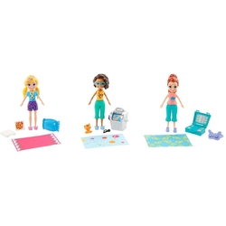 Polly Pocket! Pacote De 3 Bonecas Clubhouse Da Polly  - GMF82 - Mattel é boa?