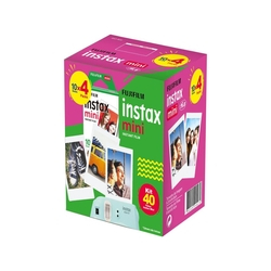 Filme Instantâneo Fujifilm Instax Borda Branca com 40 Unidades é boa?