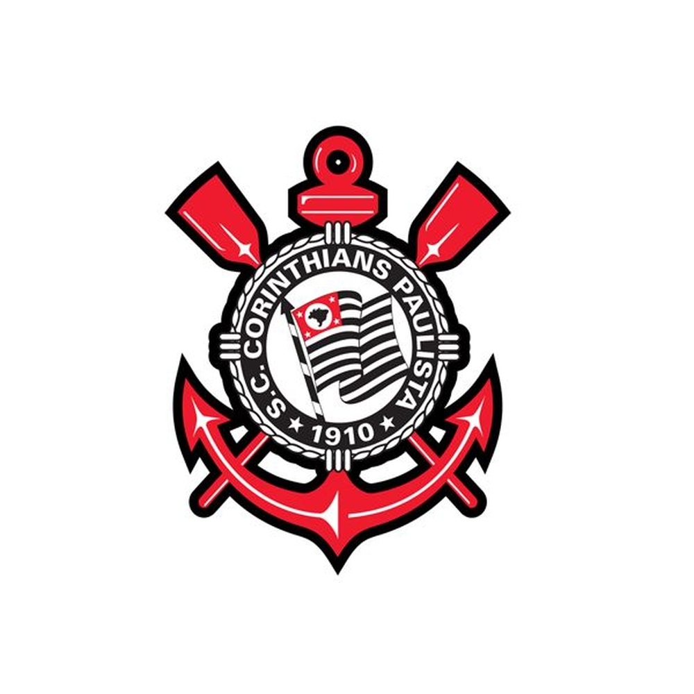 Emblema Resinado Corinthians Logo Médio em Promoção na Americanas