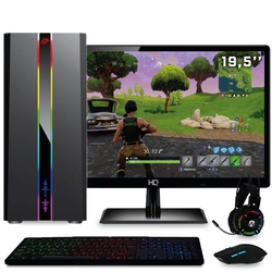 PC Gamer EasyPC 04RD1650-2 Intel Core i5 3.40Ghz 8GB (Geforce GTX 1050 Ti 4GB) HD 1TB 500W com Monitor 19,5" e Kit Gamer completo Menor preço em PC Gamer EasyPC 04RD1650-2 Intel Core i5 3.40Ghz 8GB (Geforce GTX 1050 Ti 4GB) HD 1TB 500W com Monitor 19,5" e Kit Gamer completo
