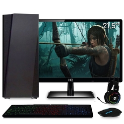 Menor preço em PC Gamer EasyPC 11RK1650-3 Intel Core i5 3.40Ghz 8GB (Geforce GTX 1650 4GB) HD 1TB 500W com Monitor 21,5" Full HD e Kit Gamer completo