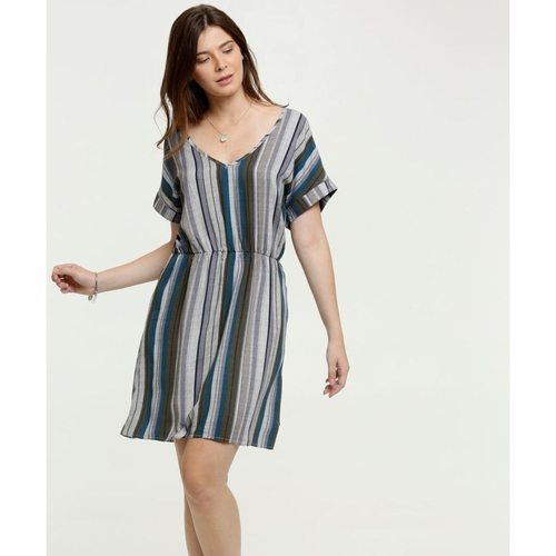 vestido marisa listrado
