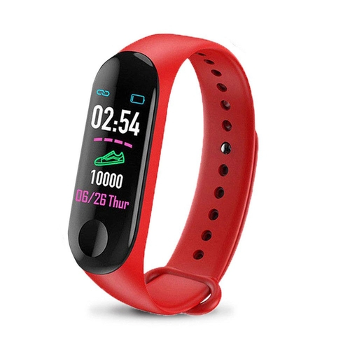 [3 Cores] Pulseira inteligente smartband IP67 - tela colorida à prova d 'água