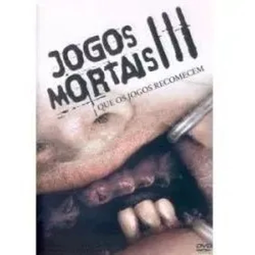 Dvd Original Jogos Mortais 3 - Que Os Jogos Recomecem