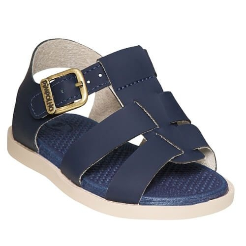 sandalia infantil azul marinho