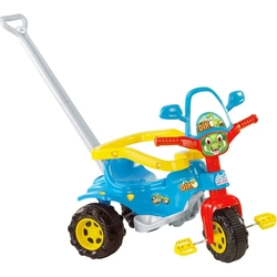 TicoTico Triciclo Dino Azul Motoca Infantil com Haste Acessórios mais Adesivo é boa?