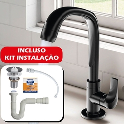 Torneira para Banheiro Lorenzetti Black Fitt com Kit Instalação é boa?