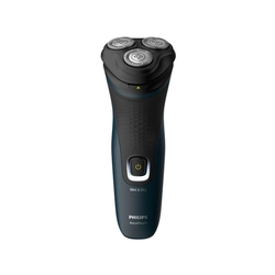 Barbeador Elétrico Philips Shaver 1100 Seco e Molhado Azul Malibu Menor preço em Barbeador Elétrico Philips Shaver 1100 Seco e Molhado Azul Malibu