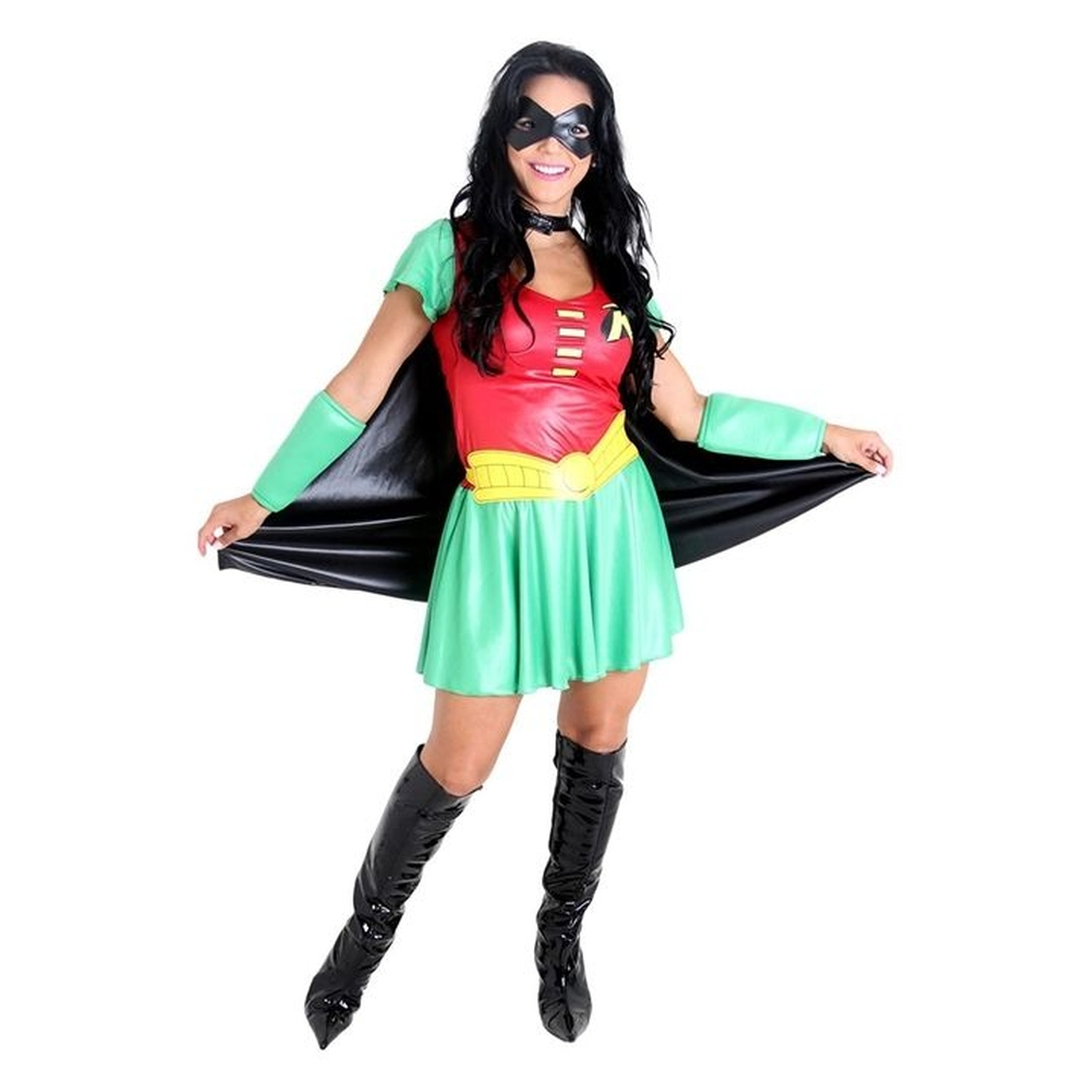 Fantasia batman feminina store carnaval