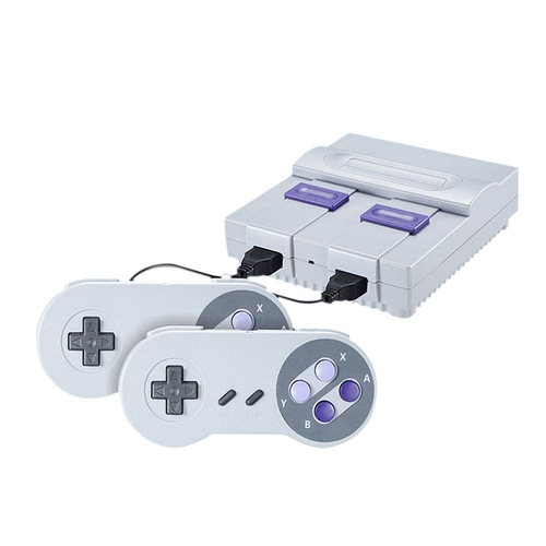 Mini TV SNES Console de videogame de 8 bits com conjunto de videogame de  821 jogos - Plug UE nas americanas