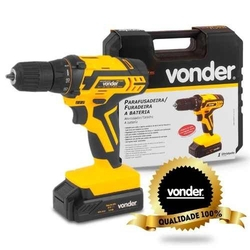 Parafusadeira / Furadeira A Bateria 12v PFV012 c/ Kit Vonder Menor preço em Parafusadeira / Furadeira A Bateria 12v PFV012 c/ Kit Vonder