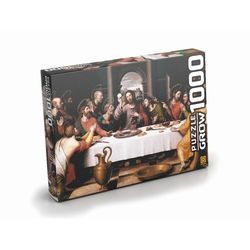Quebra-cabeça Puzzle 1000 Peças Santa Ceia - Grow - P1000 é boa?
