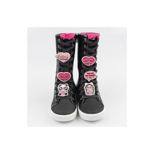 bota infantil cano alto pampili