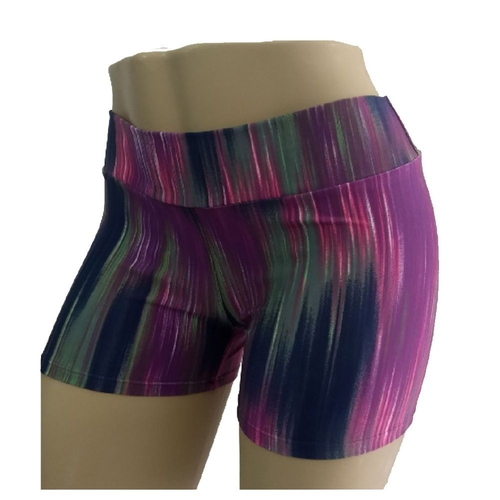short academia cintura alta