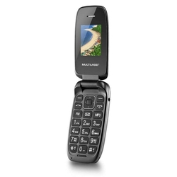Celular Flip Up Dual Chip Mp3 Preto Multilaser - P9022 - Padrão é boa?