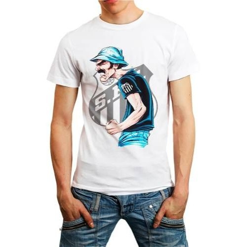 Camisa do santos infantil personalizada Clearance