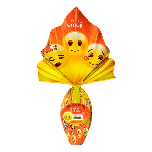 Foto 1 - Ovo De Páscoa Emoji 160g Delicce