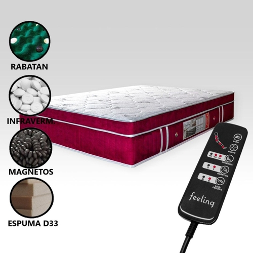 Colchao de casal com massageador Clearance
