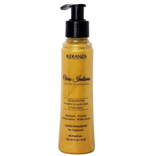 Qual o preço do(a)Keranza Ouro Indiano Fluído Finalizador Termoativado Efeito Iluminador 120mL Keranza Ouro Indiano Fluído Finalizador Termoativado Efeito Iluminador 120mL