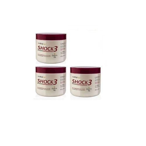 Qual o preço do(a)3 Blindagem Regeneradora Shock3 500gr - Nutra Hair 3 Blindagem Regeneradora Shock3 500gr - Nutra Hair