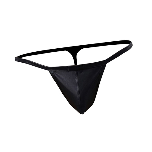 calça imitação de couro feminina