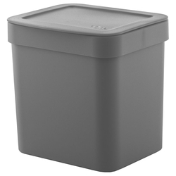 Lixeira Trium 4,7 Litros - Cinza - Ou Menor preço em Lixeira Trium 4,7 Litros - Cinza - Ou
