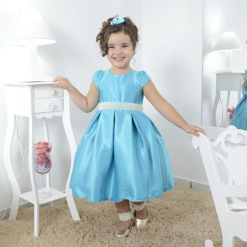 vestido gala infantil