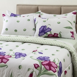 Enxoval Cama Solteiro Prado 5 Peças - 100% Algodão - Casa e Conforto Menor preço em Enxoval Cama Solteiro Prado 5 Peças - 100% Algodão - Casa e Conforto