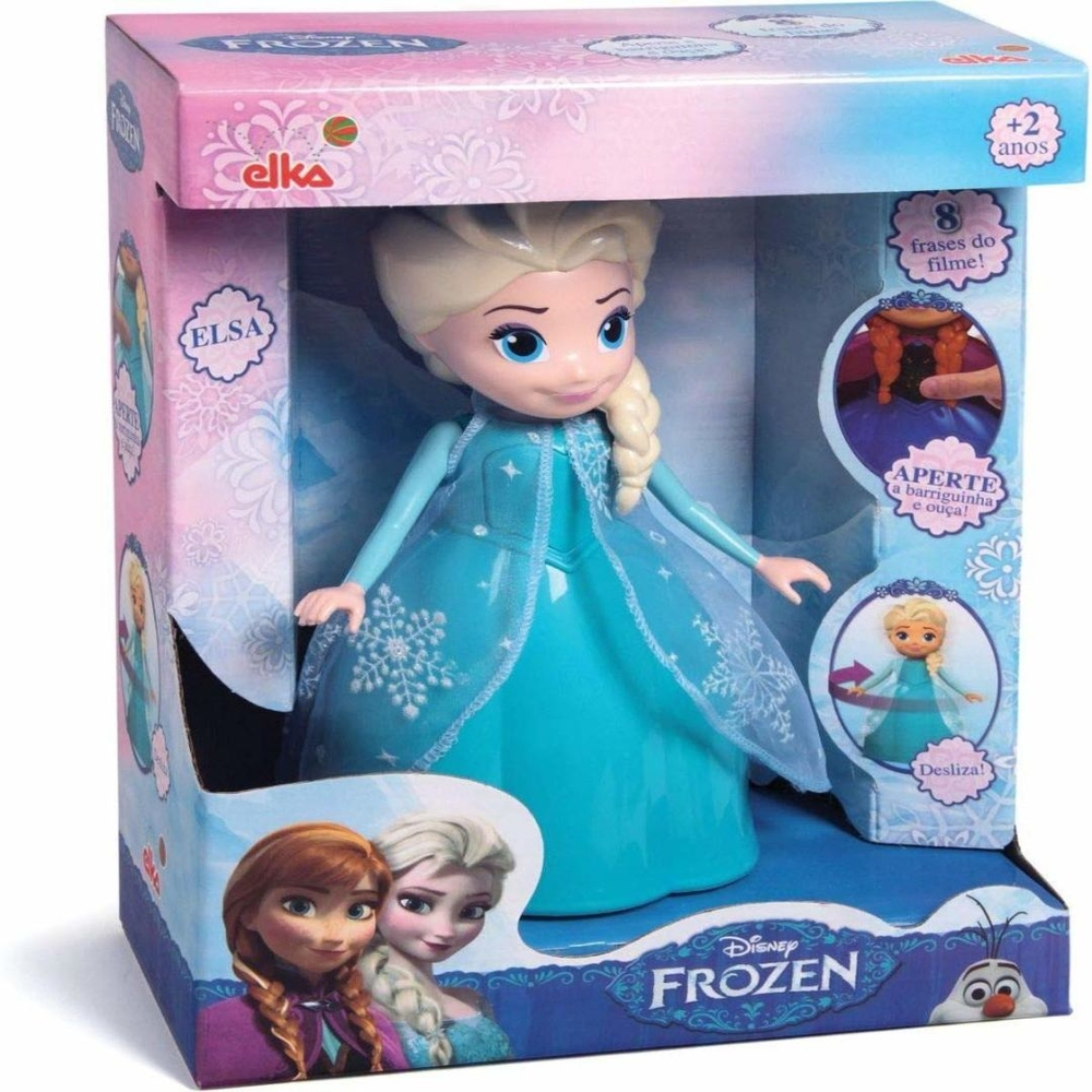 Boneca Frozen Elsa Cantante: comprar mais barato no Submarino