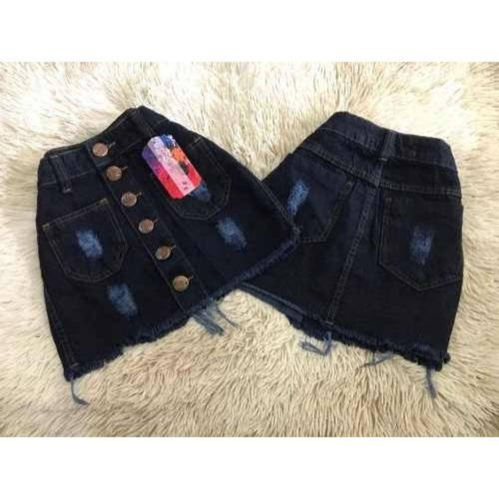 saia jeans hot pants destroyed levanta bumbum