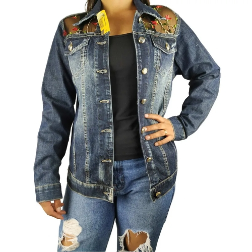 jaqueta jeans americanas