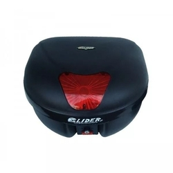 Bauleto Glider 35 Litros Vermelho P/ Motos Removivel Menor preço em Bauleto Glider 35 Litros Vermelho P/ Motos Removivel