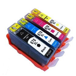 Kit Com 4 Cartuchos Compatíveis HP 670 XL 670XL, CZ117AB CZ118AB CZ119AB CZ120AB 3525 5525 4615 462 é ruim? Kit Com 4 Cartuchos Compatíveis HP 670 XL 670XL, CZ117AB CZ118AB CZ119AB CZ120AB 3525 5525 4615 462 é boa?