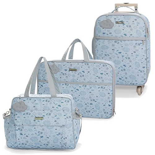 Kit bolsa maternidade com mala de rodinha Clearance