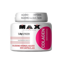 Suplemento Colágeno Hidrolisado 100 Cápsulas - Max Titanium Menor preço em Suplemento Colágeno Hidrolisado 100 Cápsulas - Max Titanium