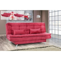 Sofá Cama Salomé 3 Lugares 1,85M encosto Retrátil - Suede Vermelho é boa?