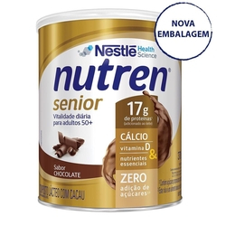 Menor preço em Suplemento Alimentar Nutren Senior Chocolate 370g
