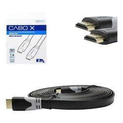 Cabo Hdmi 5m Blindado Com Filtro Achatado Tipo A Tv E Games Menor preço em Cabo Hdmi 5m Blindado Com Filtro Achatado Tipo A Tv E Games