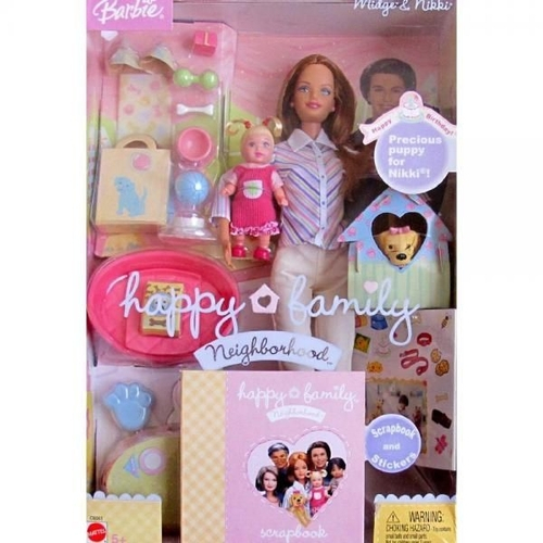 barbie happy family nikki