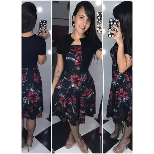 vestido midi barato