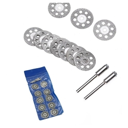 Kit 10 Discos De Corte Diamantados Micro Retifica Dremel é boa?