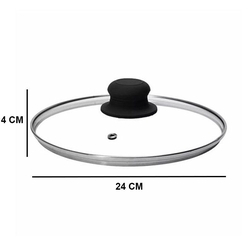 Tampa De Vidro Para Panela Avulsa 24 cm - Dona Chefa é boa?