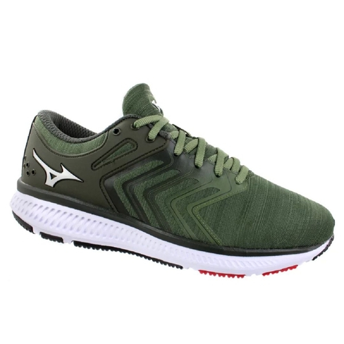 mizuno vermelho e verde