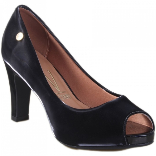 peep toe vizzano salto alto